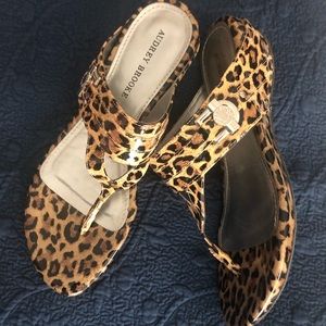 Cute Leopard Print Sandals